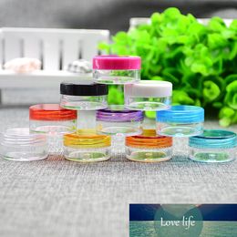 Hot 3g/5g 200pcs/lot Mini Cosmetic Empty Jar Pot Eyeshadow Makeup Face Cream Container Refillable Bottles