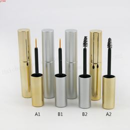 500pcs x Refillable Empty 8ml UV Gold Silver Mascara Tube Eyelash Vial Liquid Bottle Container 8cc y Eyeliner Make Up Tubegood qualtity