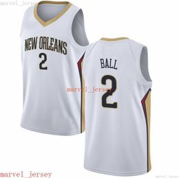 Custom Stitched Lonzo Ball #2 Men's Swingman Jersey XS-6XL Throwbacks Basketball jerseys Cheap Men Women Youth