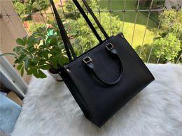 large size 41cm Designer bags Shoulder Bag Totes Handbags Fashion Ladies Embossing Handbags Luxury Black Letters Handbag Design Women Wallet