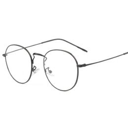 2019 Mens Accessories Eye Glasses Frames Women Round Metal Eyeglasses Men Clear Lens Glasses Square Optical Glasses Frame MF085