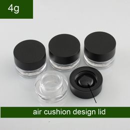 300pcs 4g 4ml Empty Eye cream Jar Packing Container Jel Box Cosmetic Case Nail Lip Gloss Balm Pot Air cushion Sample