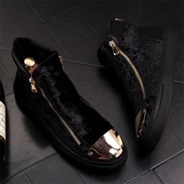 Designer Italienische Kleider Hochzeitsfeier Boots Mode Canvas atmungsaktives lässiges Sneaker Runde Zeh Dicke Bottom Business Driving Walking Slads W227