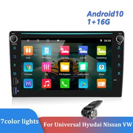2Din 8'' Andriod 10.0 Car Multimedia Player EQ FM GPS Navigation Stereo 2Din For Universal Hyundai VW Nissan Polo Skoda