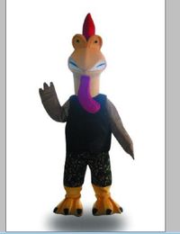 2019 Hot sale big tall Turkey Mascot Costume Adult Halloween Birthday party cartoon Apparel