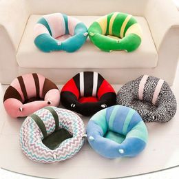 2020 Brand New Infant Toddler Kids Baby Support Seat Sit Up Soft Chair Cushion Sofa Plush Pillow Toy Bean Bag Animal Sofa Seat LJ201014