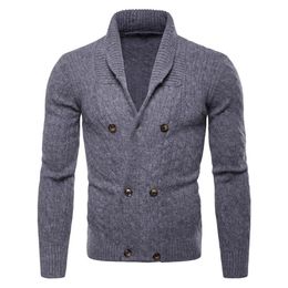 Men's High-necked Sweaters Irregular Design Top Male Sweater Solid Colour LJ200916