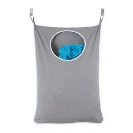 Household Door Hanging Laundry Hamper Extra Large Wall Mounted Laundry Organiser Bag with Stainless Steel and Suction Cup Hook Y200429