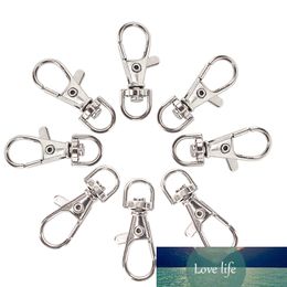 10Pcs 35mm Swivel Lobster Clasp Clips Key Ring Keychain Split Findings Clasps for Keychains Making