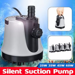 25W 35W 45W 60W Submersible Water Pump 1800-3000L/H 2M Length Aquarium Fish Pond Tank Spout Feature Bottom Pumps 220-240V Y200922