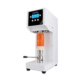 Automatic milk tea shop beverage sealing machine, can sealing machine, Aluminium beer can sealing machine, 220v/110v