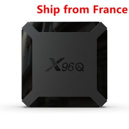 Ship from France X96Q tv box Android 10.0 2GB 1GB RAM 8GB 16GB Smart Allwinner H313 Quad Core Set Top Box Media Player