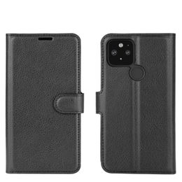 Leather Wallet Case for Google Pixel 5 XL 4A flip cover for google pixel 4 3 3a xl shell kickstand with card porcket