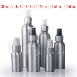 Empty Metal Aluminium Spray Bottles Containers Perfume Container Perfumes Bottle With Mist Sprayer Pumphigh qualtity