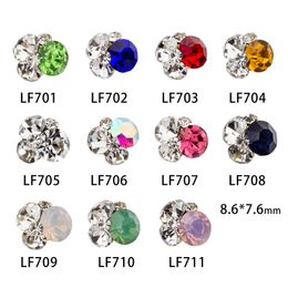NAR011 11 Styles Strass Diamond Colorful Nail Rhinestones nail art decorations Glass Gems nails Shinning Accessories
