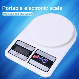 Precise home electronic scale 5/7/10kg 1g LCD display Electronic Bench Weight Scale Kitchen Cooking Measure Tools Digital Scale LJ200910