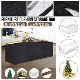 Storage Bags Large Capacity Outdoor Garden Furniture Cushion Home Bag Multi-Function Folding Quilt Blanket Dustproof Organizer