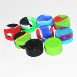 Nonstick food grade jars silicone wax containers silicone box 7ml silicon container dab tool storage jar oil holder DHL