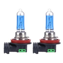 2x H11 12V 55W 6000K Car Fog Light Bulb Lamp Super White Halogen Xenon Car Styling Headlight for focus