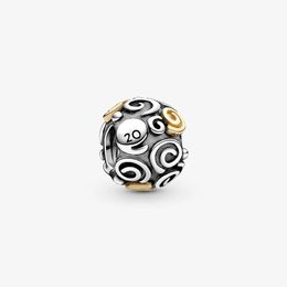 limited edition swirl charm charms 925 sterling silver winter pendant beads fit bracelet diy christmas gift memnon Jewellery 799117c00