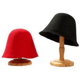 Winter Warm Bucket Hat Ladies High Quality Fisherman Hat Foldable Beggar Fashion Black Red Korean Sun Prevent Hats 2020