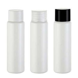 50pcs,30ml Plastic Screw Cap Bottles Insecticide Sample Dispenser white Reagent Parfum Container Liquid Storage Tools