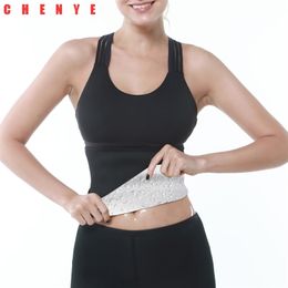 New Women Waist Trainer Sweat Belt Weight Loss Cincher Body Shaper Tummy Control Strap Slimming Sauna Fat Burning Girdle 201222