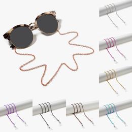 2020 Chic Reading Glasses Chain For Women Metal Sunglasses Cords Candy Color Beaded Eyeglass Chain Neck Rope For Glasses Women H jllsEg