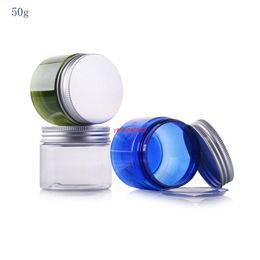 50pcs 50g Refillable Bottles Plastic Empty Makeup Jar Pot Travel Face Cream/Lotion/Cosmetic Container Free Shippinggood package