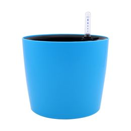 Eco-friendly Self-watering Plantpots with Water Level Display Non-toxic Herb Planter Flower Pot for Indoor Garden Decoration Y200709