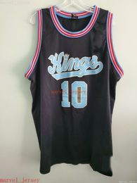 Custom Stitched Rare Mike Bibby 10 Throwback Jersey XS-6XL Mens Basketball jerseys Cheap Men Women Youth