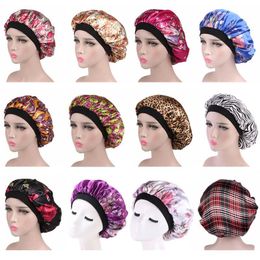 25 Styles New Silk Satin Night Cap Women Head Cover Sleep Cap Chemo Hat Satin Bonnet For Beautiful Hair - Wake Up Perfect Daily