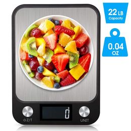 Digital Kitchen Scale 5Kg/10Kg 1g Stainless Steel Kitchen Electronic Scales High Accurate Food Baking Scale Weigh Kitchen Scales Y200328