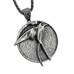 Pendant Necklaces The Wizard Swallow Necklace For Geralt With A Demon 3 Figure TV Peripheral Jewelry1