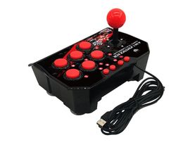 4-in-1 Retro Arcade Station USB Wired Rocker Fighting Stick Game Joystick Controller for Switch Games Console vs x12 x40