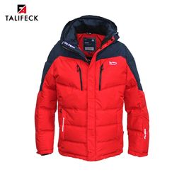 Hot Sale Men Winter Jacket Warm Cotton Winter Coat Mens Patchwork Padded Jacket Parkas Hombre Overcoat European Size 201026