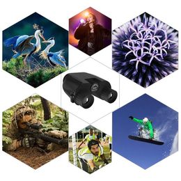 High Times 10X25 Hd All-Optical Green Film Waterproof Binoculars Telescope For Tourism Night Vision Zoom Binocular Telescops Long Range Hunting Sports Bird Travel