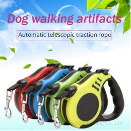 - Retractable Dog Leash Portable Nylon Dog Lead Automatic Quick Release Leash for Dogs Small Medium Dog Leash Traction Rope LJ201111