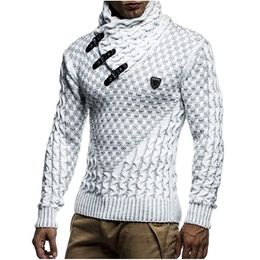 ZOGAA Men's Pullovers Sweaters Warm Hedging Turtleneck Sweater Mens Casual Knitwear Slim Fit Winter Sweater Male Brand Clothing 201118