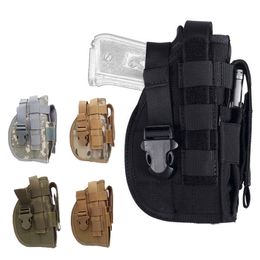 Outdoor Assault Combat Bag Camouflage Pistol Gun Cover Holster Tactical Holster Pack NO17-210