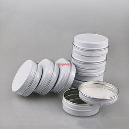 100pcs/lot 15G Empty Cosmetic Makeup Maquillaje Face Cream Batom Base Lip Balm Gloss Mask Metal Aluminium Tin Containersshipping