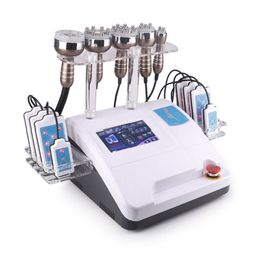 Hot sale Beauty Product 6 in1 Multipolar RF Vacuum Cavitation Slimming Machine Lose Weight Body Massager