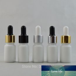 10ML 30pcs/lot Glass Empty Cosmetic Liquid Dropper Bottle, DIY White Elegant Superior Quality Essential Oil Refillable Package