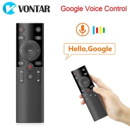 H17 Voice Remote controler 2.4G Wireless Air Mouse with IR Learning Microphone Gyroscope for Android TV Box242f