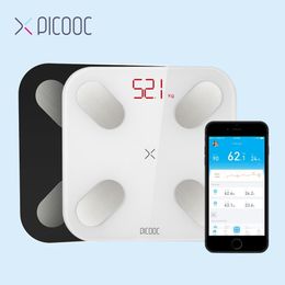 PICOOC Mi Bathroom weight Scales Floor Digital Body Fat Scales Bluetooth Electronic Outdoor mini Smart Weighing Scales with APP Y200106