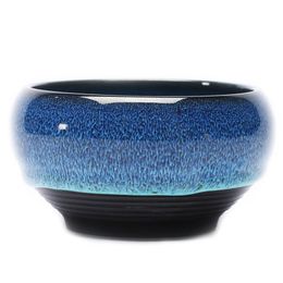 Ceramic Tea Cup Blue Porcelain Water Cup Ceramic Hand-painted Teacup