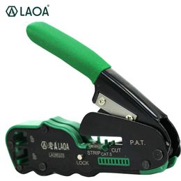 LAOA Crimping Pliers Crimper Network Tools Cable Stripper Wire Cutter Cutting Plier Terminal Crimp Portable Tool Y200321