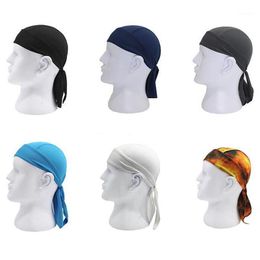 Cycling Caps & Masks Unisex Quick-dry Sport Headscarf Bike MTB Riding Breathable Headbands Outdoor Running Motorcycle Pirate Cap