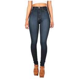 Jeans Woman 2021 Sexy High-waist Wide-legged Fashion Casual Pants Women Jean Classic Denim Skinny Trousers Vaqueros Mujer