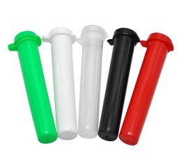 Plastic Doob Tube Waterproof Airtight Smell Proof Odour Cigarette Solid Smoking Storage Sealing Herb Container Pill Case Rolling